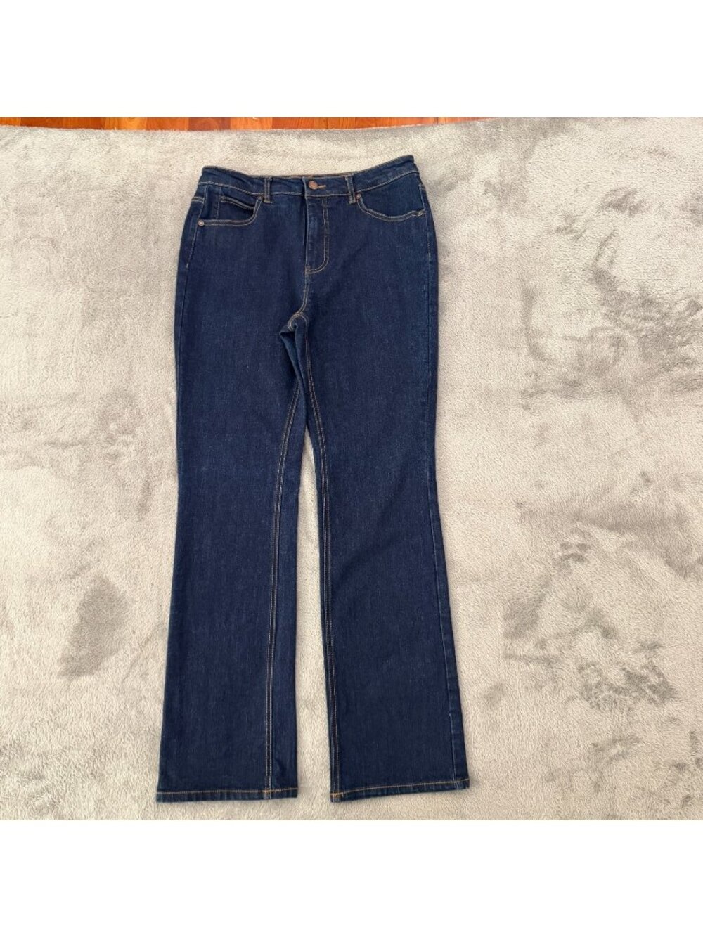 Oat New York Dark Wash Bootcut High Rise Jeans Womens size 6/28